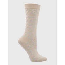 CALCETIN MUJER I25W C CUFF ALLOVER
