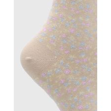 CALCETIN MUJER I25W C CUFF ALLOVER