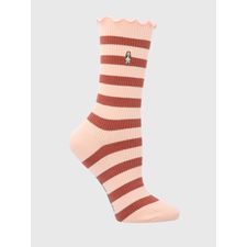 CALCETIN MUJER V24W C STRIPES