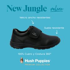 Zapato para NIÑO NEW JUNGLE VELCRO BLACK[111