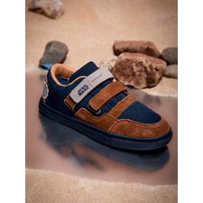 SNEAKER para NIÑO HAN SOLO NAVY/BROWN